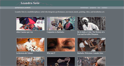 Desktop Screenshot of leandrosoto.com